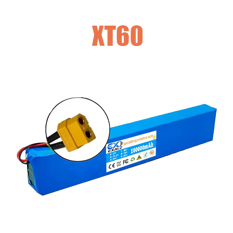 Batterie au lithium pour scooter électrique 10S4P 36V 100Ah, protégée par BMS, certifiée CE, recharg