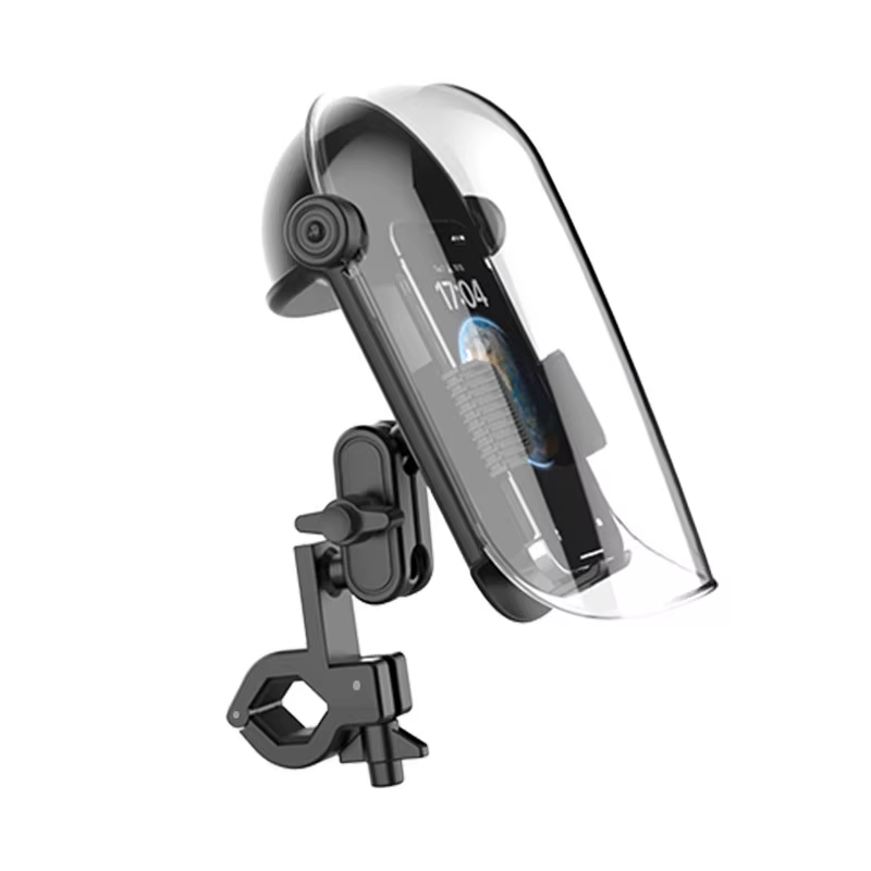 Support de téléphone pour vélo électrique avec pare-soleil, protection contre la pluie, protection U
