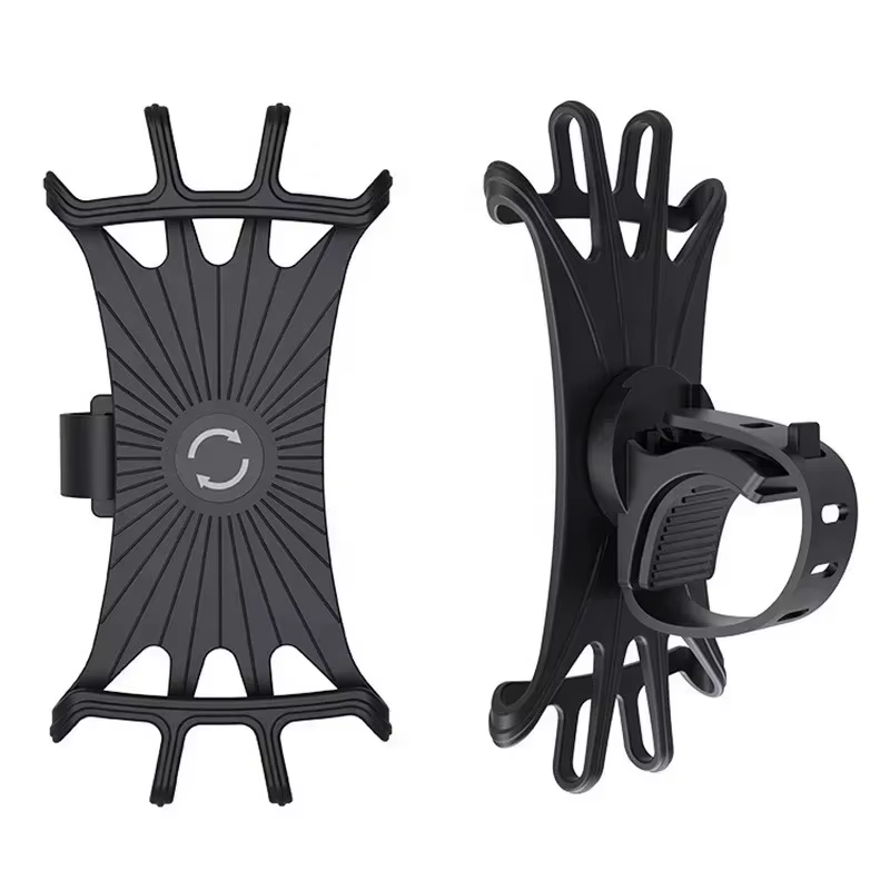 Accessoires universels pour Scooter, Support élastique antichoc en Silicone, Support pour téléphone