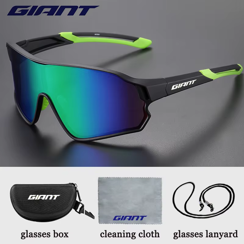 Lunettes de cyclisme géantes avec vision haute définition certifiée CE/ANSI conception Cateye vtt/vé