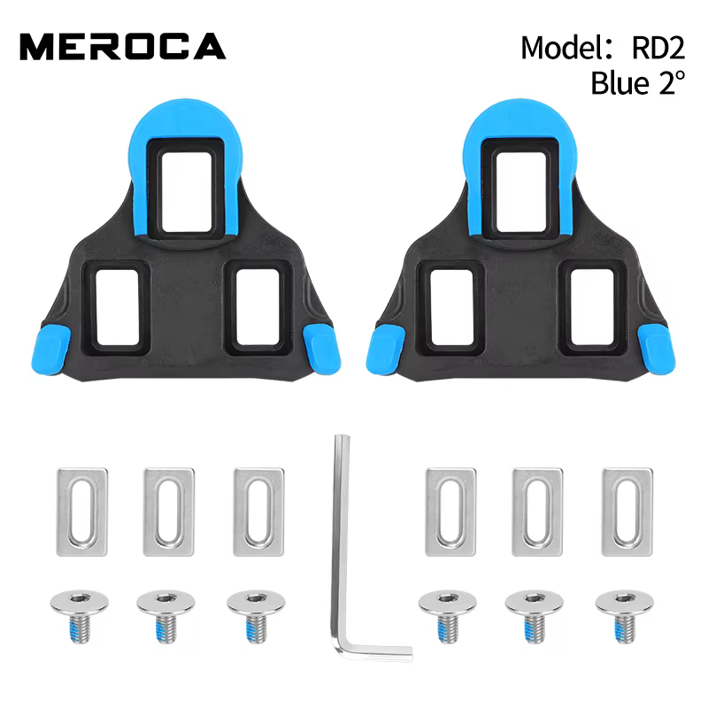 MEROCA-Pédale de verrouillage de vélo ultra-légère, pédales autobloquantes avec roulements scellés,