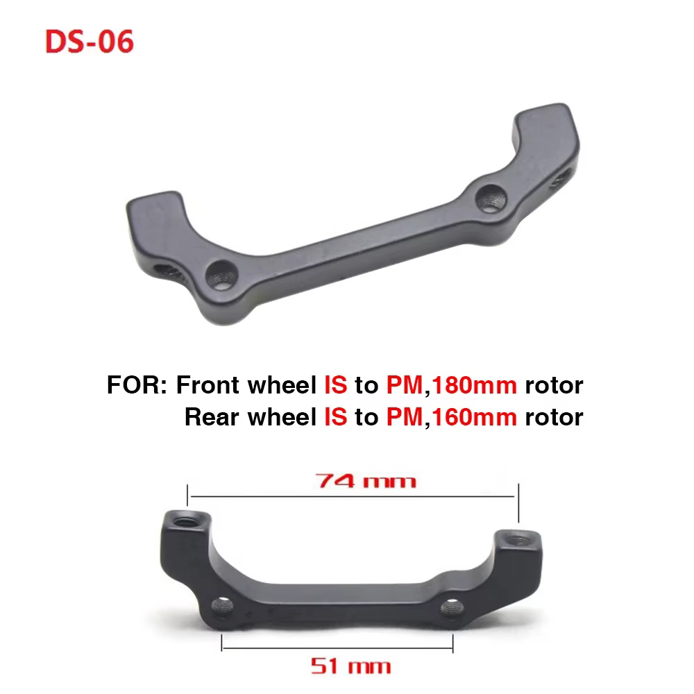 Adaptateur de montage de Rotor de frein à disque de vélo, support ultraléger pour vtt IS PM A B à PM