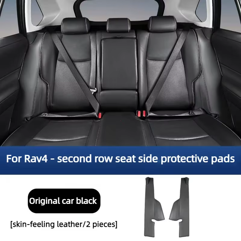 Pour RAV4 2020-2025 : protections latérales du siège arrière - Ensemble de garniture de protection p