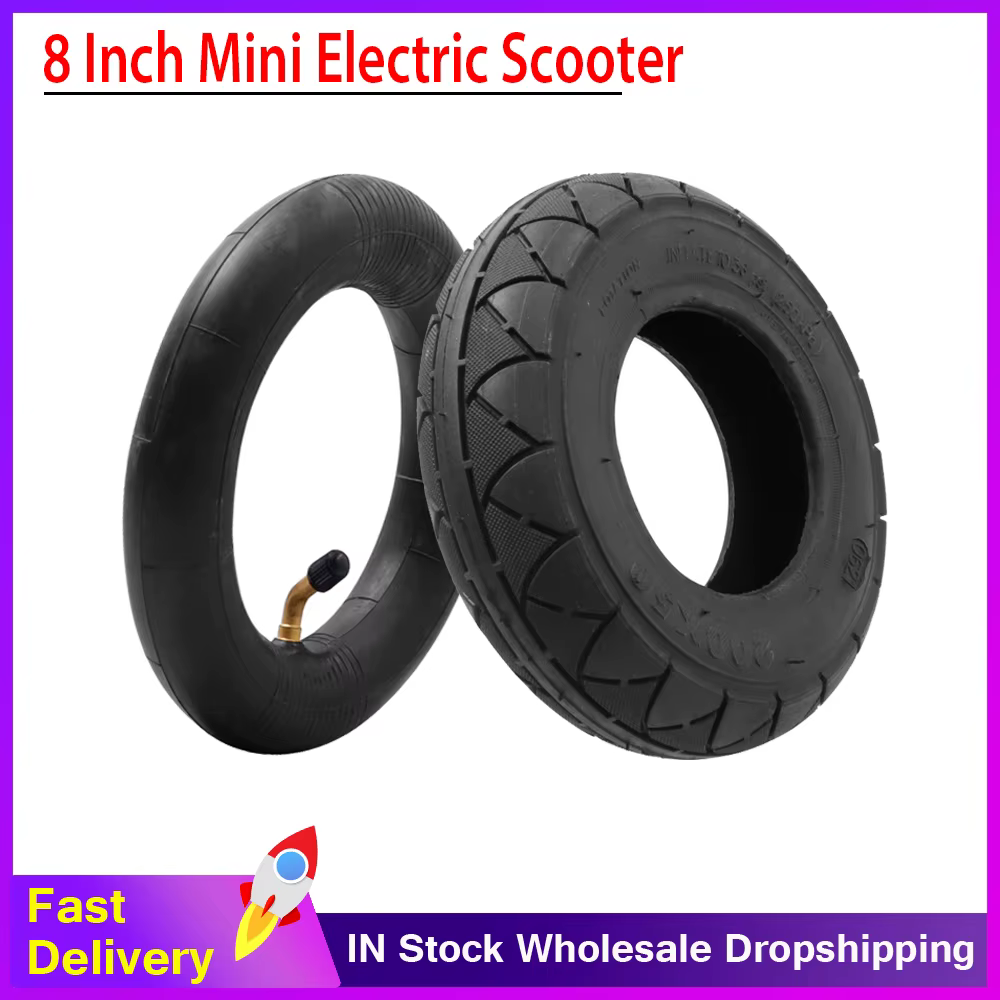 Pneu extérieur intérieur 200x50 pour Mini Scooter électrique de 8 pouces, véhicule électrique 200x50