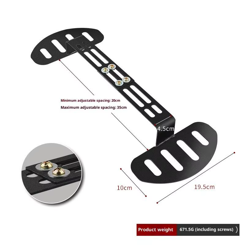 Nouvel accessoire de mise à niveau pour moto, scooter et vélo électrique : 1 pièce de repose-pied av