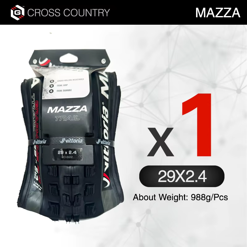 Vittoria nouveau Mazza Trail 29 vtt pneu de vélo 4C graphène tout-terrain VTT adapté aux pneus plian