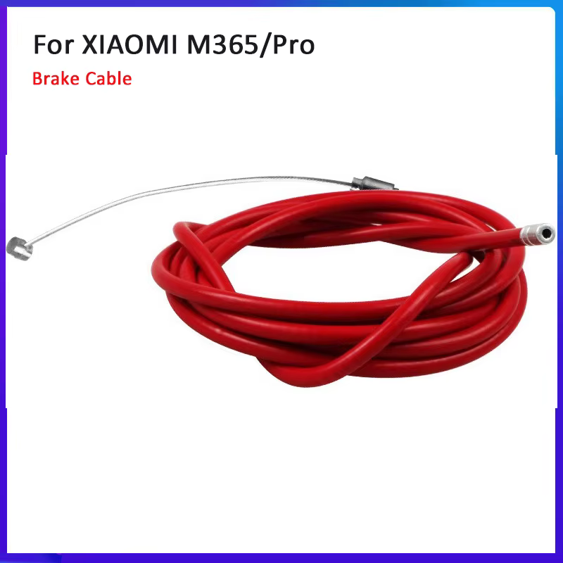 Câble de frein pour trottinette électrique Xiaomi M365 1S / Pro 2, tube rouge de remplacement pour t