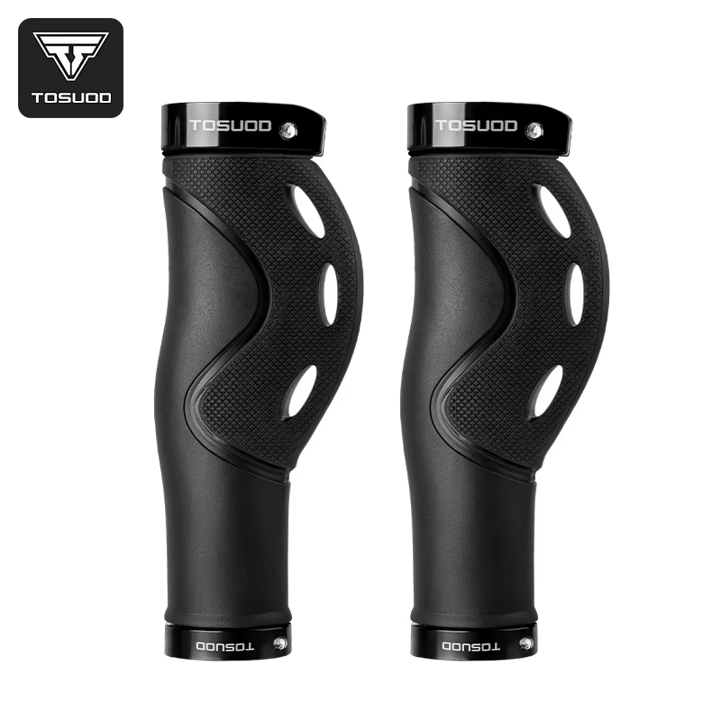 TOSUOD – poignées de guidon de vélo antidérapantes, confortables, ergonomiques, en caoutchouc souple