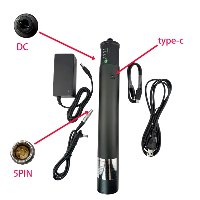 Batterie externe 11.1V 10000mAh BL10000, pôle d'alimentation GPS pour South Trimble CHC, batterie GP