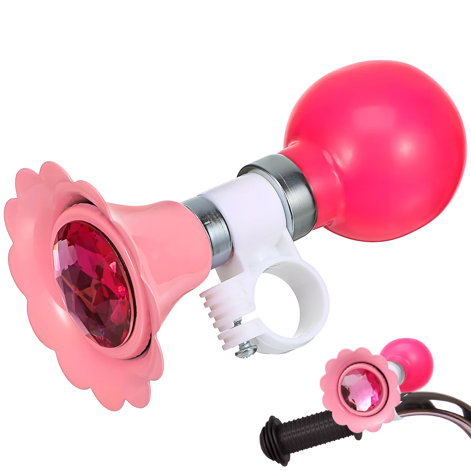 Klaxon de vélo pour enfants, cloche de vélo mignonne, pièces de vélo Vintage pour enfants, guidon en