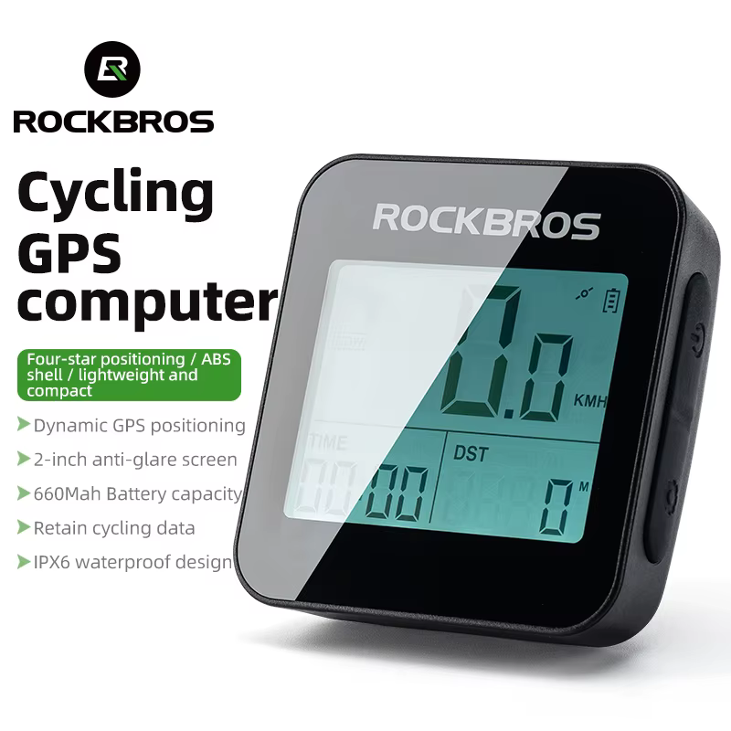 ROCKBROS ordinateur de vélo GPS compteur de vitesse vélo de route vtt étanche automatique chronomètr