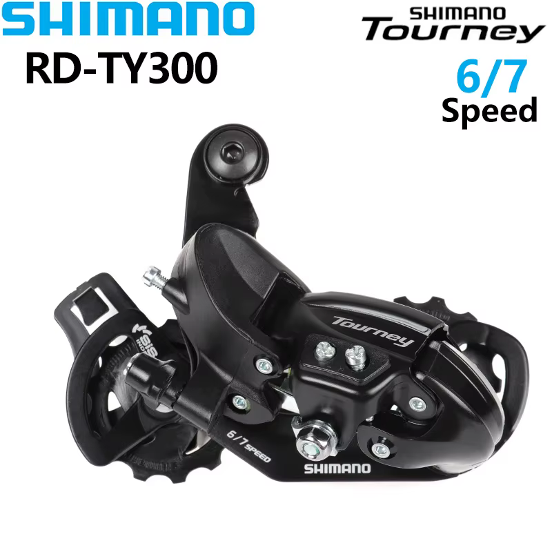 SHIMANO TOURNEY RD-TY300 6S 7 vitesses RD-TX800 7/8 vitesses Dérailleur arrière VTT Vélo de montagne