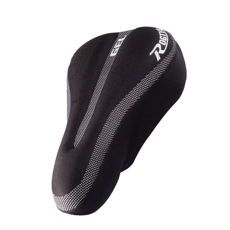 Housse de selle de vélo en Silicone, coussin de siège confortable et respirant, accessoires de cycli