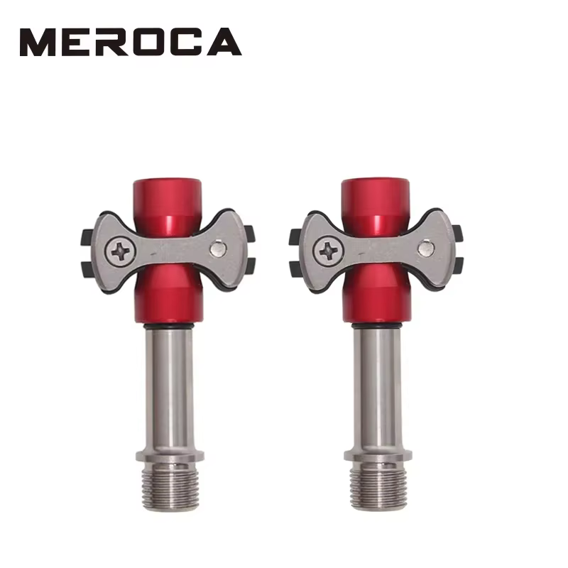 MEROCA-Pédales à roulement scellé en titane et acier pour vélo de route, accessoires spéciaux de bic