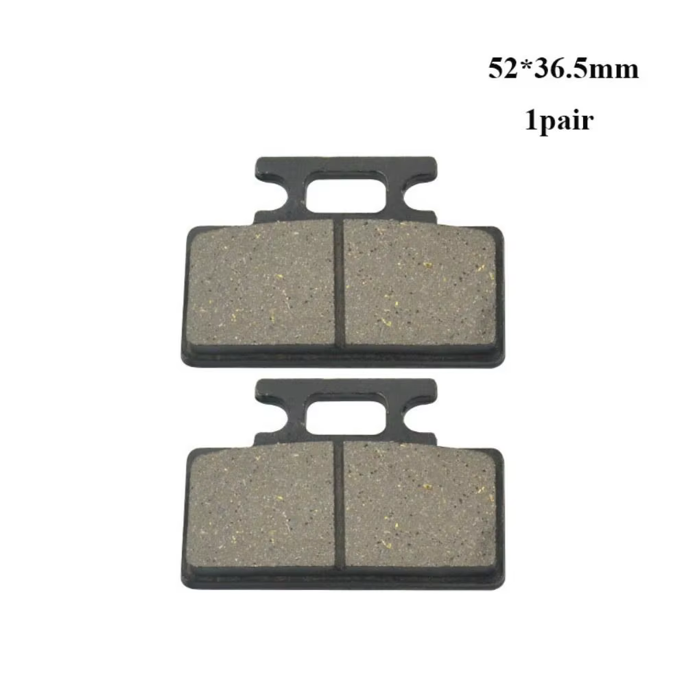 Plaquettes de Frein à Disque Avant et Arrière pour Moto Électrique, Accessoire à Faible Bruit, 1 Pai
