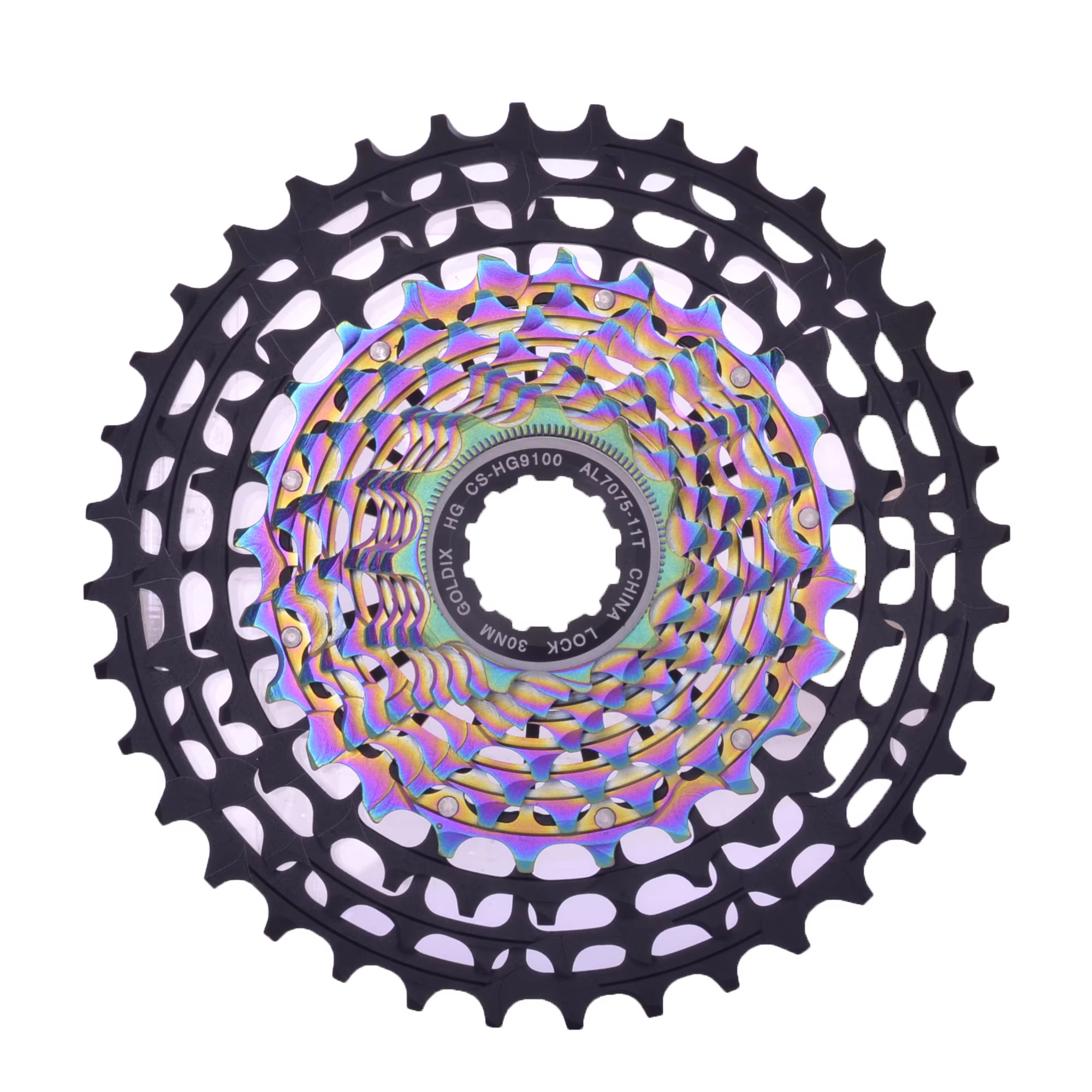 GOLDIX-Roue libre ultralégère pour vélo de route, structure HG, matériau en alliage d'aluminium, gra