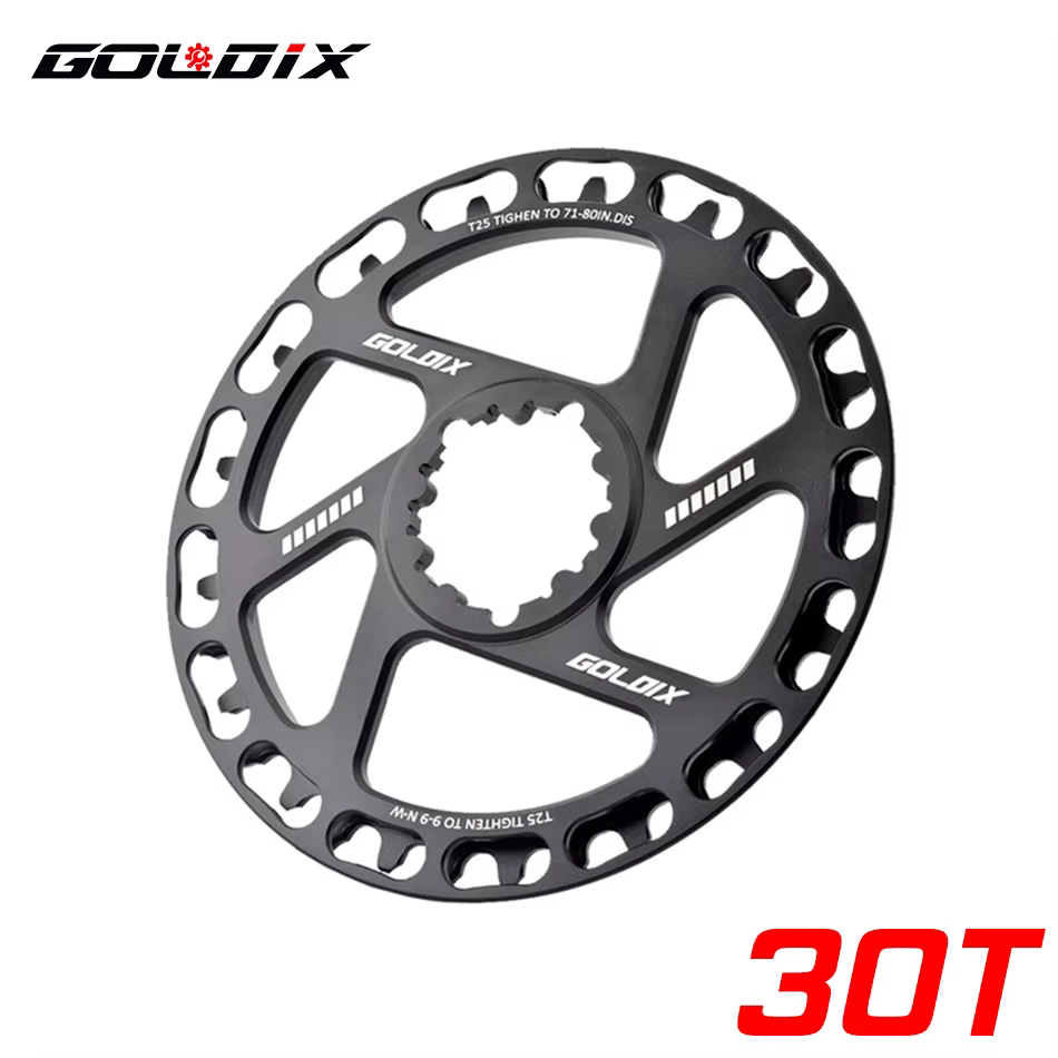 GOLDIX-Pignon de vélo pliant pour enfants, plateau 3 boulons, plateau direct, 28 T, 30 T, 32 T, 34 T