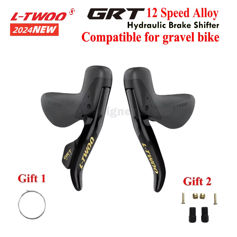 LTWOO-Leviers de frein à disque hydraulique GRT/RX/R9/GR9/R7 pour vélo de route, 1x12/1x1/10S, en al