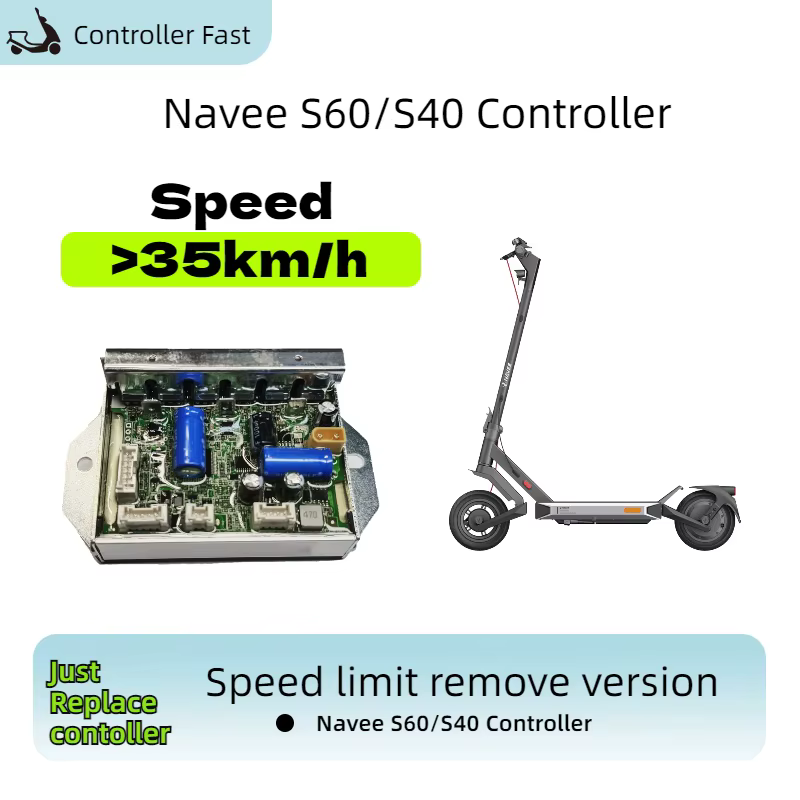 Navee scooter S60/S40 version américaine contrôleur vitesse plus rapide retirer version