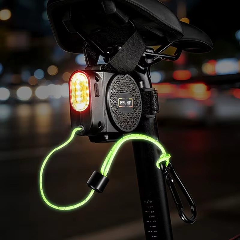Sangle remorquage pour vélo, avec lumière LED, corde remorquage Portable pour aide d'urgence entraîn