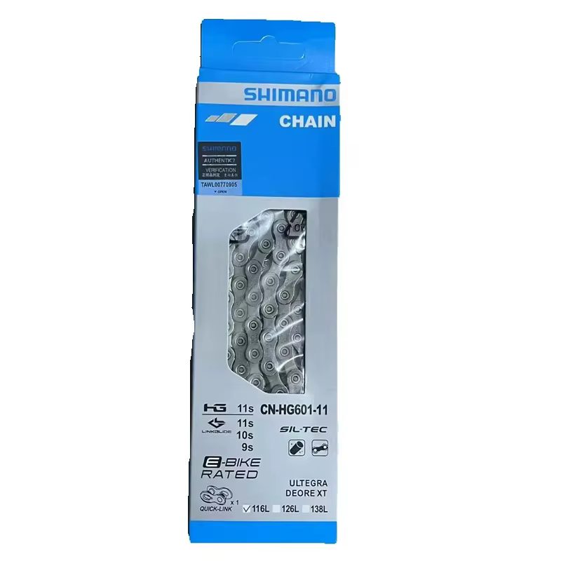 Chaîne de vélo Shimano HG701 HG601 HG901 105UT 11 vitesses 11V 116L R7000 VTT Route 5800 M7000 avec