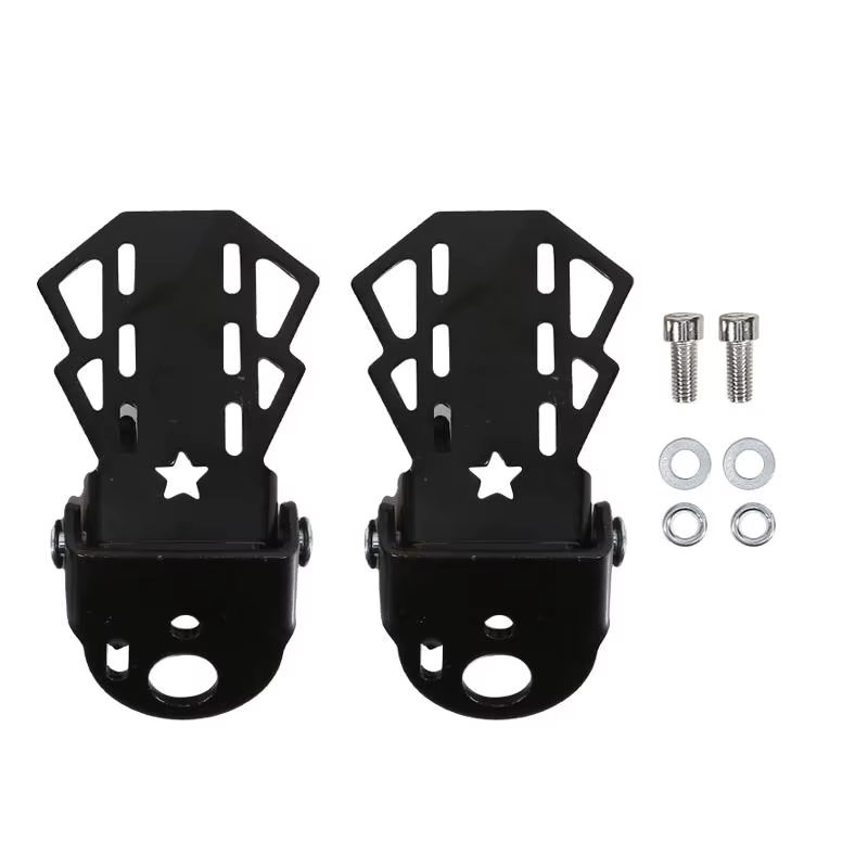 Repose-pieds pliables pour siège arrière de vélo, 2 pièces, plateforme de cyclisme pour enfants, acc