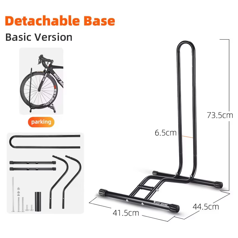 WEST BIKING-Support de stationnement vertical pour vélo T1, 3 en 1, support de rangement pour garage