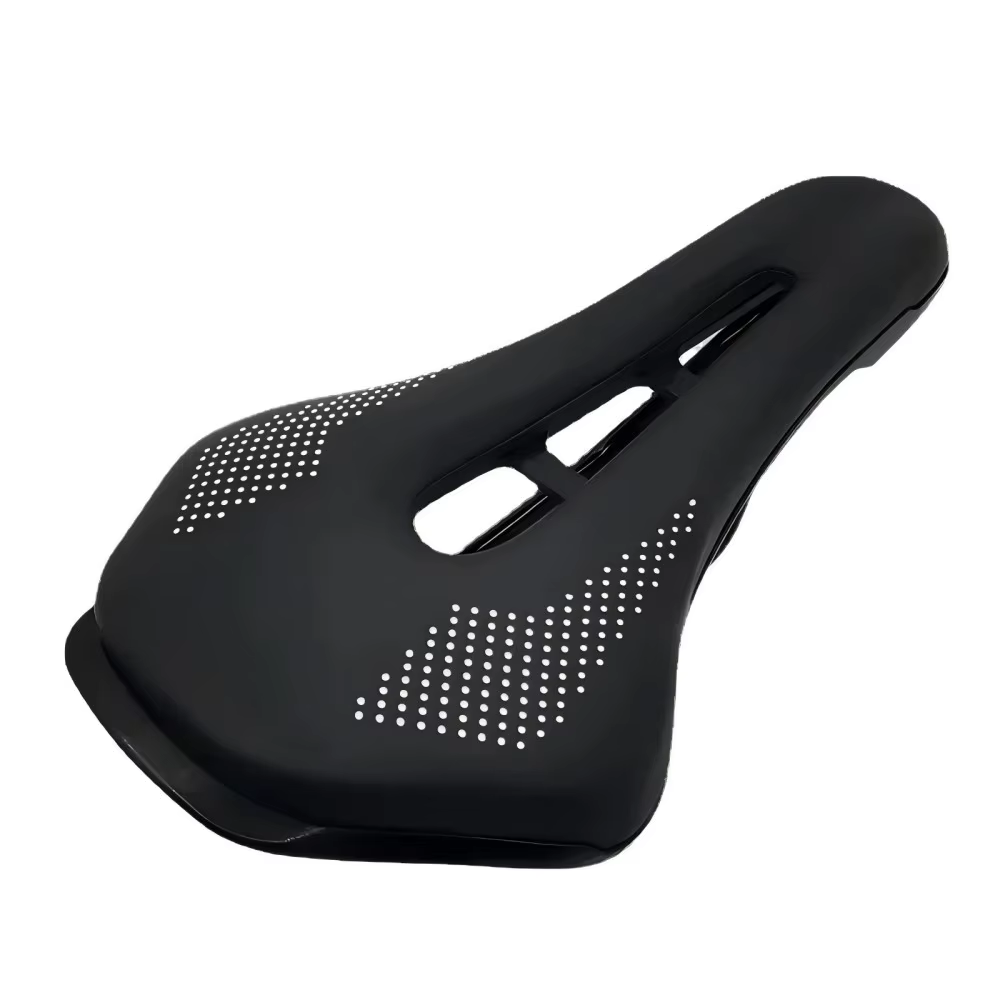 Selle de vélo universelle en cuir PU souple, antidérapante, rembourrée, confortable, pour VTT, vélo 