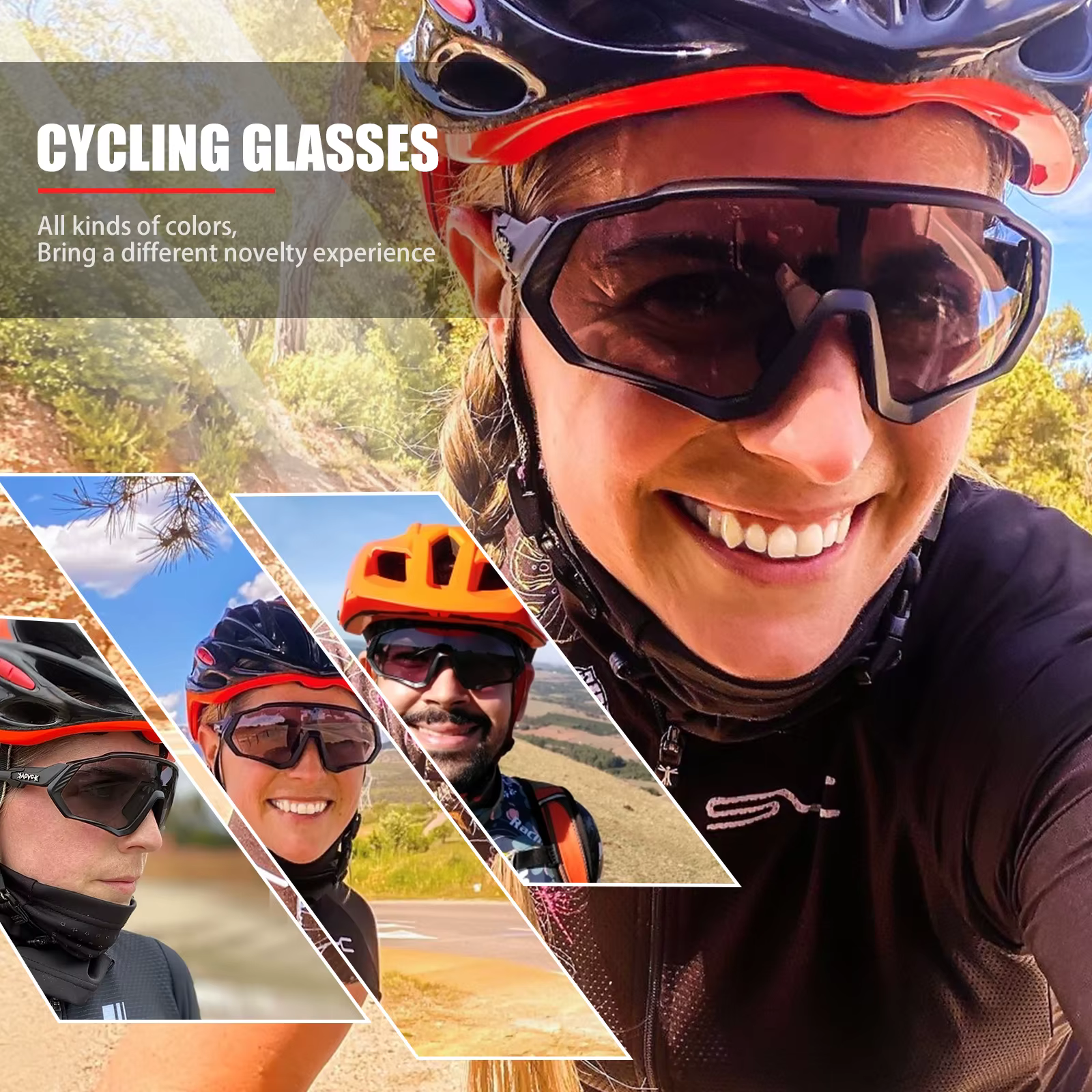 Kapvoe photochromique sport cyclisme lunettes pour hommes femmes vtt montagne route lunettes de vélo