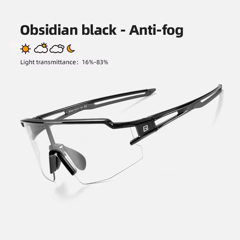 ROCKBROS lunettes de vélo photochromiques anti-buée UV400 Protection solaire lunettes de soleil de v