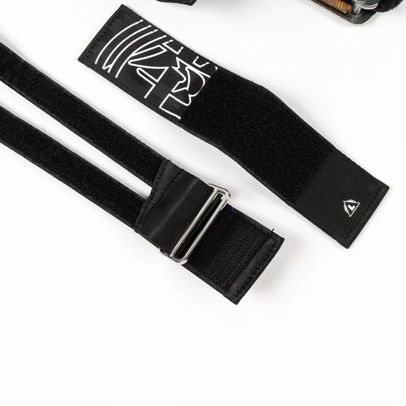 Sangles de pédale de vélo en Nylon, 2 pièces, Clip d'orteil, ceinture adhésive, bande adhésive pour