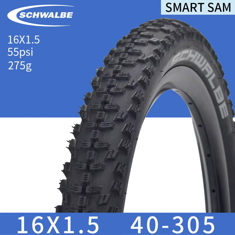 SCHWALBE SMART SAM 16x1.5 18x1.5 18x1.85 20x1.85 20x2.35 pneu de vélo BMX petite roue pneu filaire d