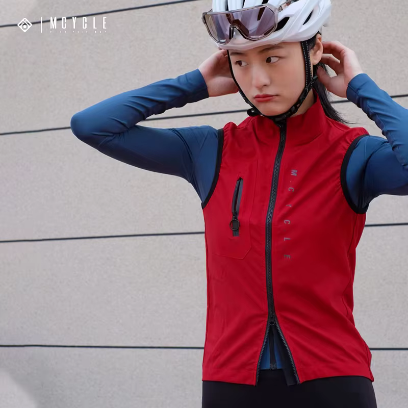 Mcycle-Chemise de vélo légère et respirante, GlaCoat de cyclisme, Coupe-vent, Fibre de coulée, Imper
