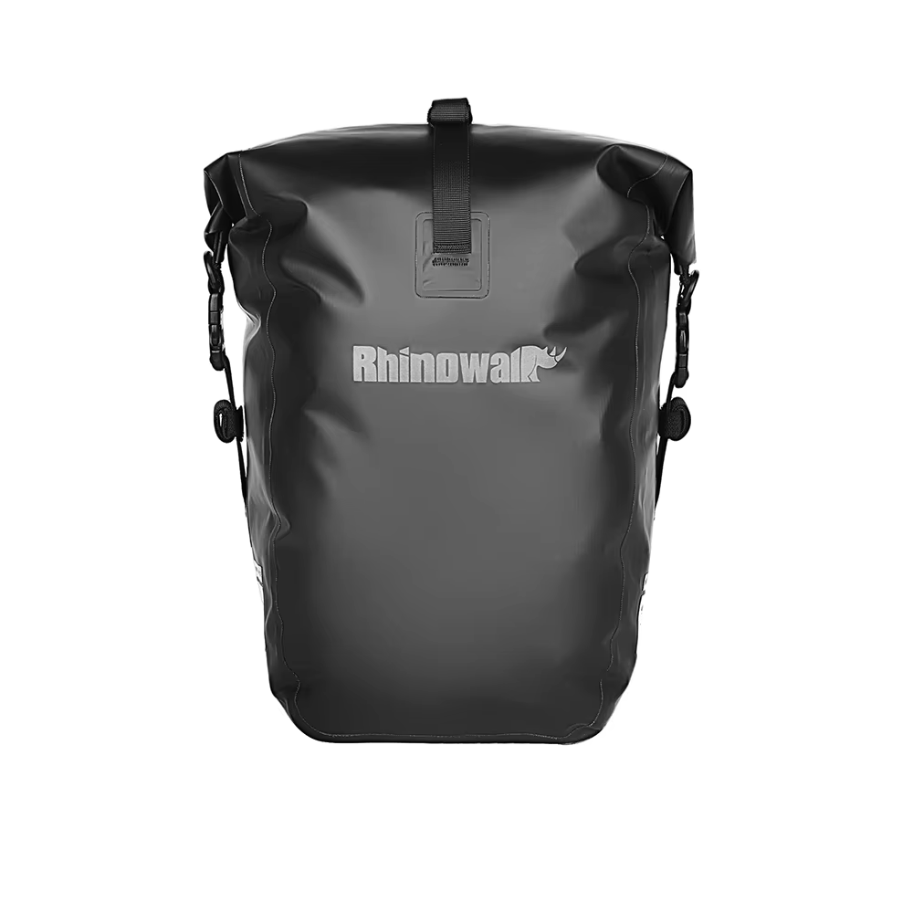 Sacoche de vélo Rhinowalk 27L à dégagement rapide, sacoche latérale pour porte-bagages arrière, saco