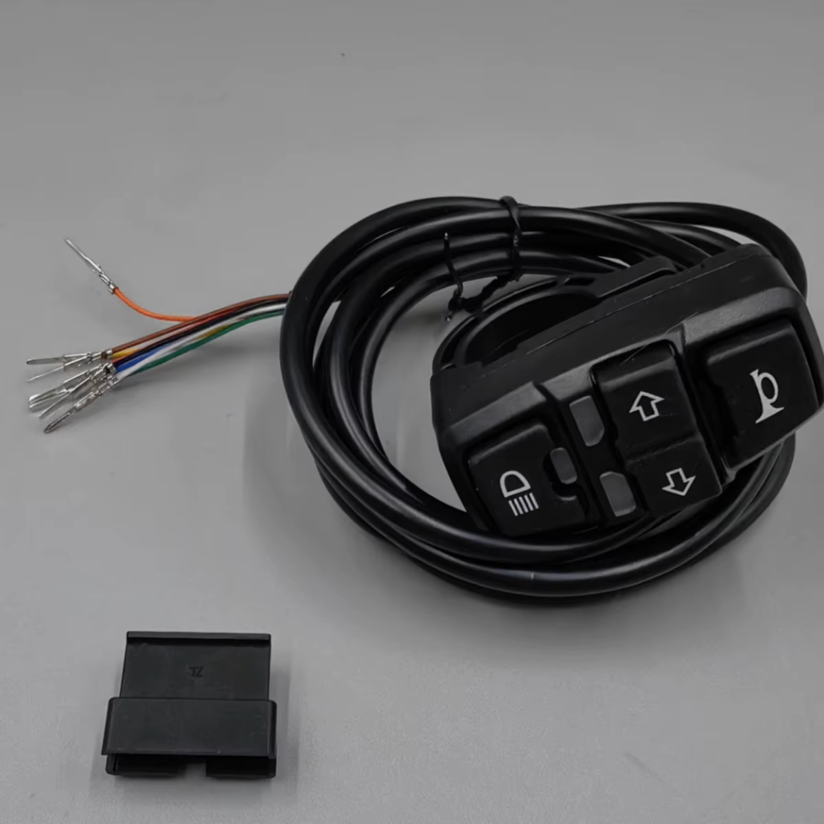 Joli de klaxon de clignotant étanche pour vélo électrique, interrupteur de commande marche/arrêt pou