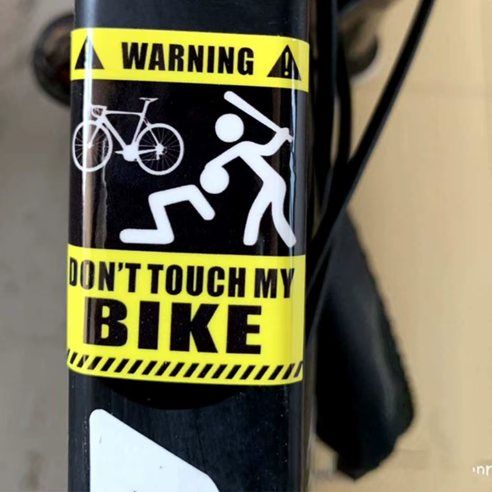 Autocollant 3D anti-rayures pour cadre de vélo de route et VTT, accessoires de protection