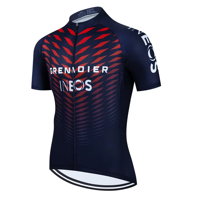 2025 INEOS Maillot de cyclisme hommes vtt haut de vélo en plein air vélo vêtements de cyclisme été à