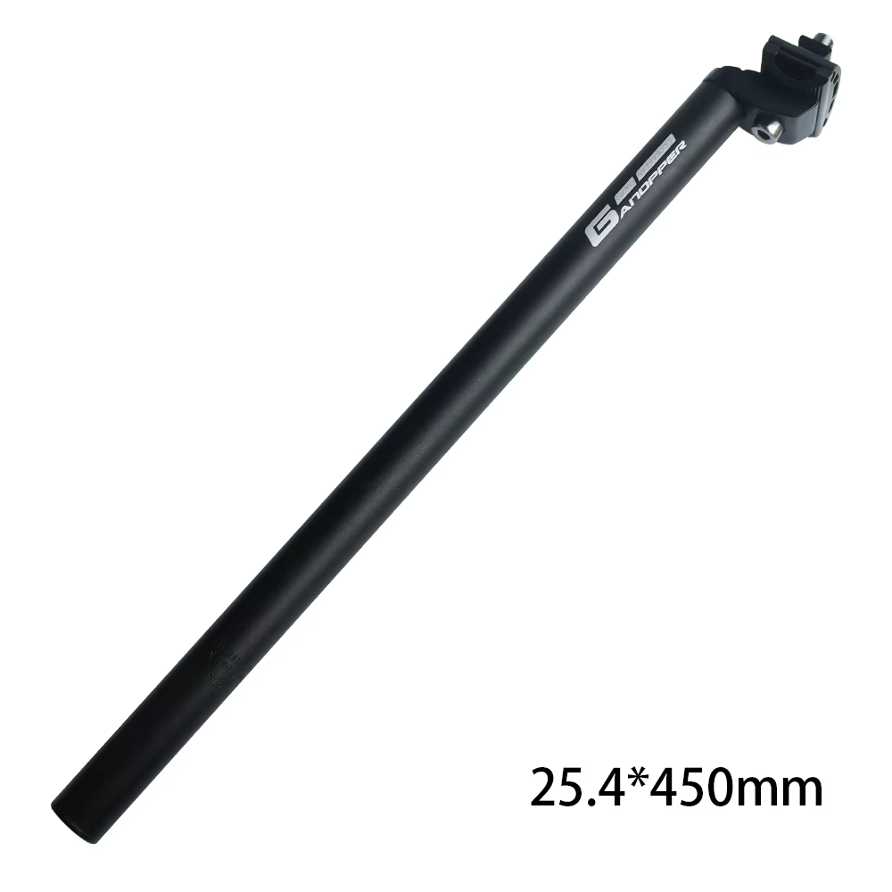 Tige de selle de vélo Tube de tige de selle Long 25.4/27.2/28.6/30.4/30.9/31.6mm 450mm route vtt vél