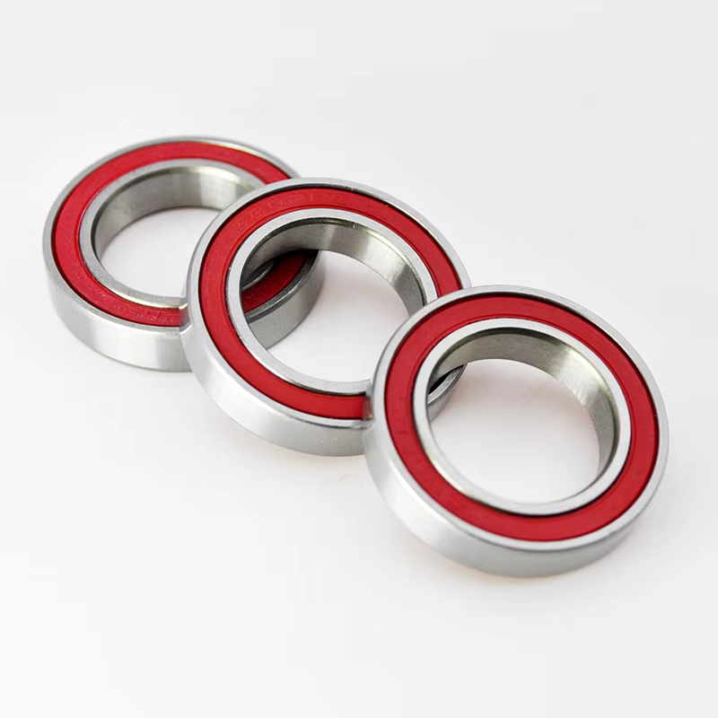 Roulements à billes hybrides en céramique noire pour vélo, 6802 2RS, 15x24x5mm, 6802RS, Nitrure de s