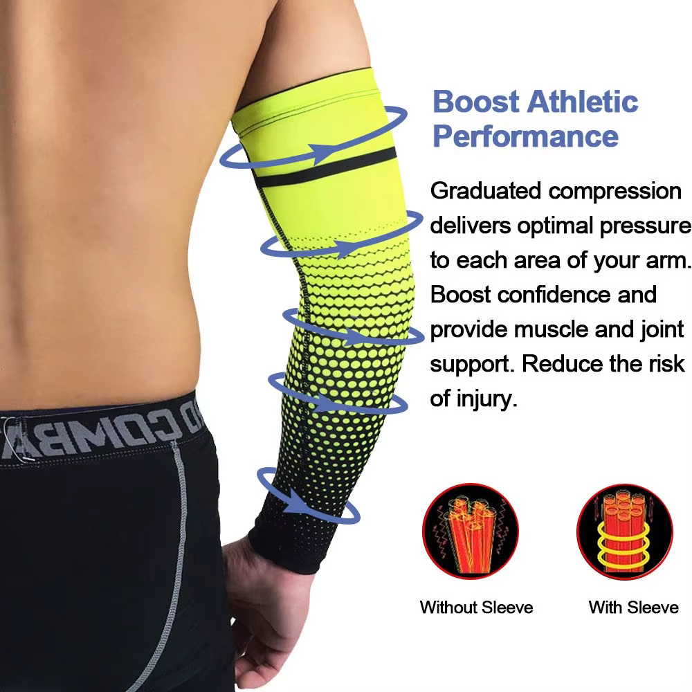 1 paire unisexe cyclisme course sport manches bras refroidissement manches UV Protection solaire man