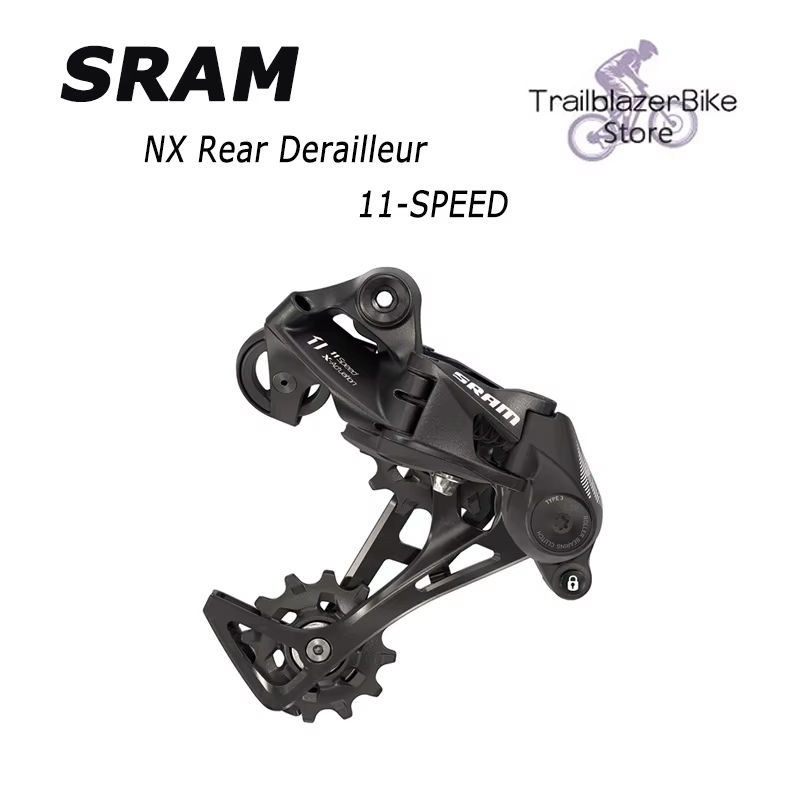 SRAM NX 11 vitesses 1x11v X-HORIZON™Dérailleur arrière 11S RD, cage longue, accessoires de vélo à 11