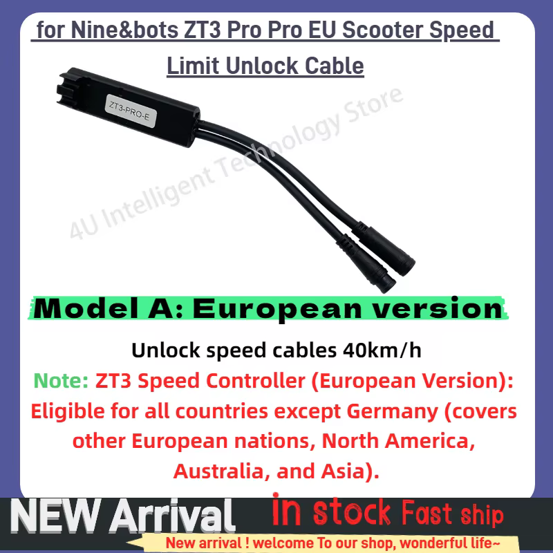 Câble de déverrouillage de la limite de vitesse pour trottinette électrique Ninebot ZT3 Pro, contrôl