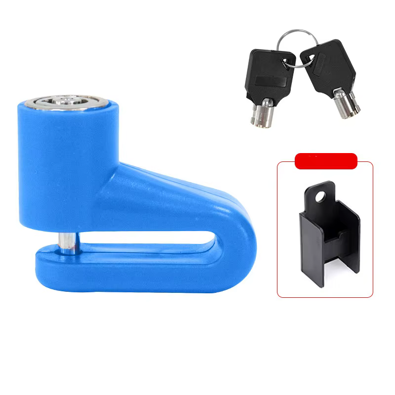 Antivol de disque de frein pour vélo, moto, scooter – Verrou de sécurité antivol étanche et portable