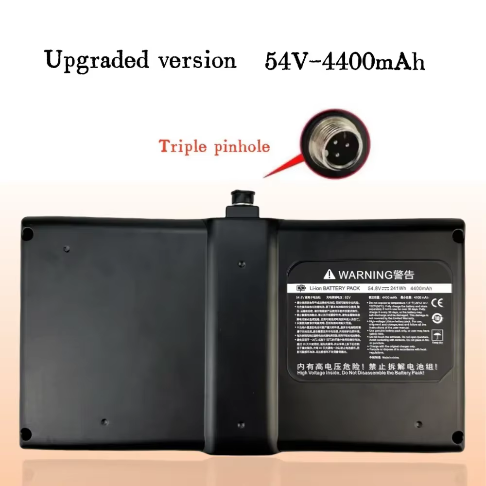 👍 👍 Batterie originale Ninebot pour trottinette électrique 54.8V 4400mAh 4 broches Lithium pour Mi