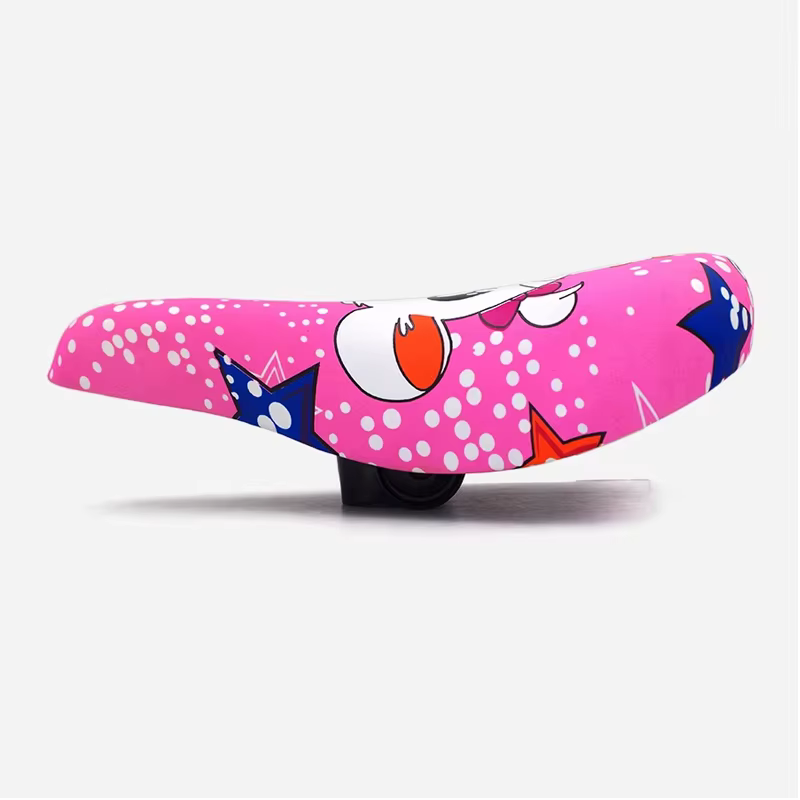 Enfants rose vélo siège arrière selle pièces de rechange pour enfants équitation vélo enfants bébé s