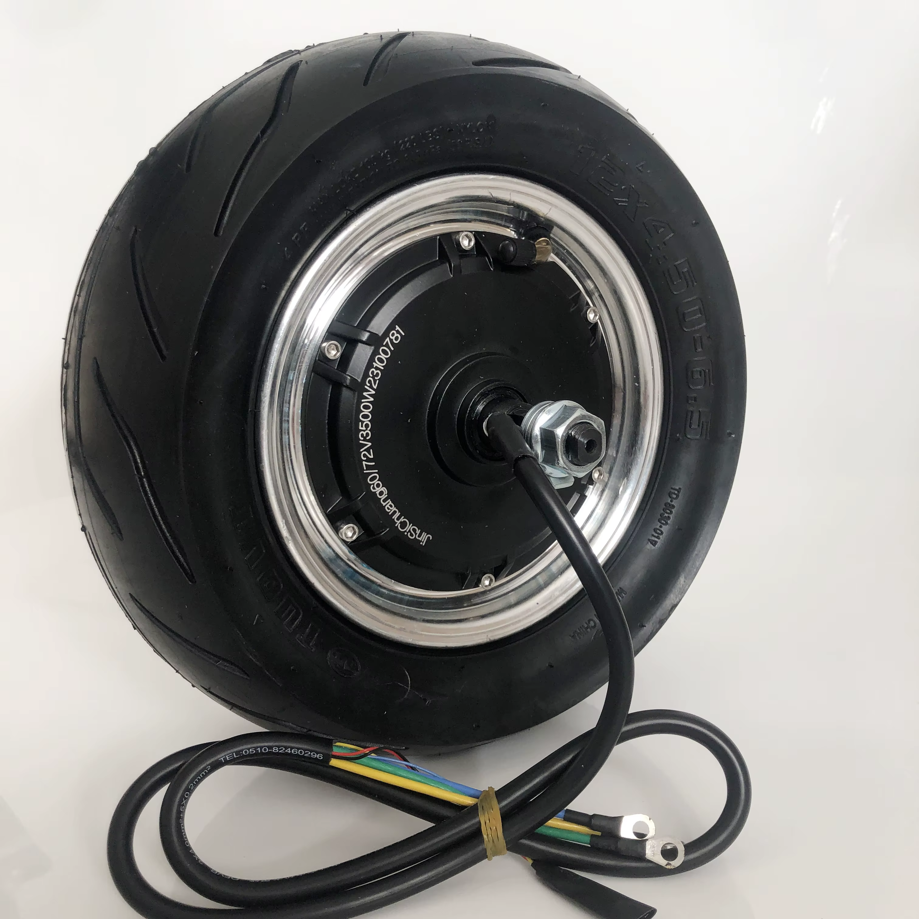 Pneus TUOVT plus solides 12 pouces 48V 1500W 60V 72V 3500W, moteur pour vélo électrique, moteur à em