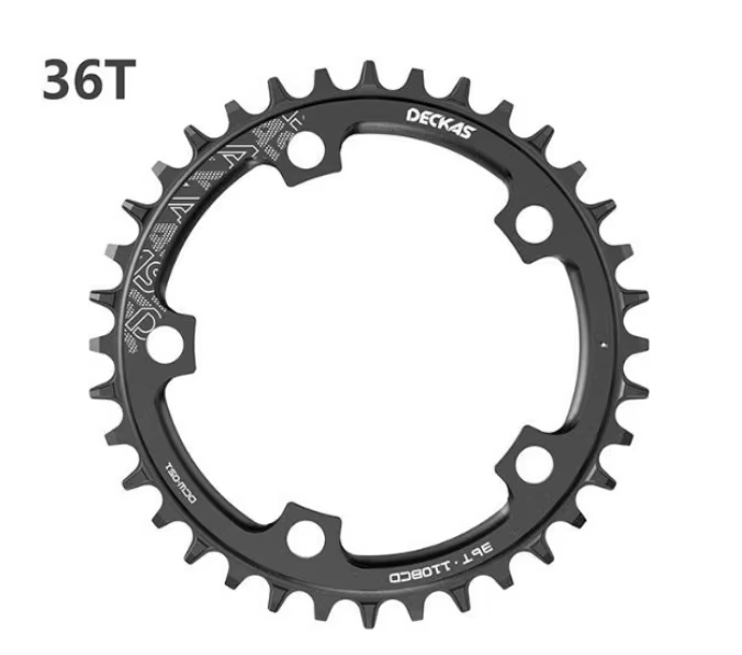 DecAdapters-Plateau 110BCD 110/5 griffes, 36T 38T 40T 42T 44T 46T 52T, vélo de route vtt, roue à cha