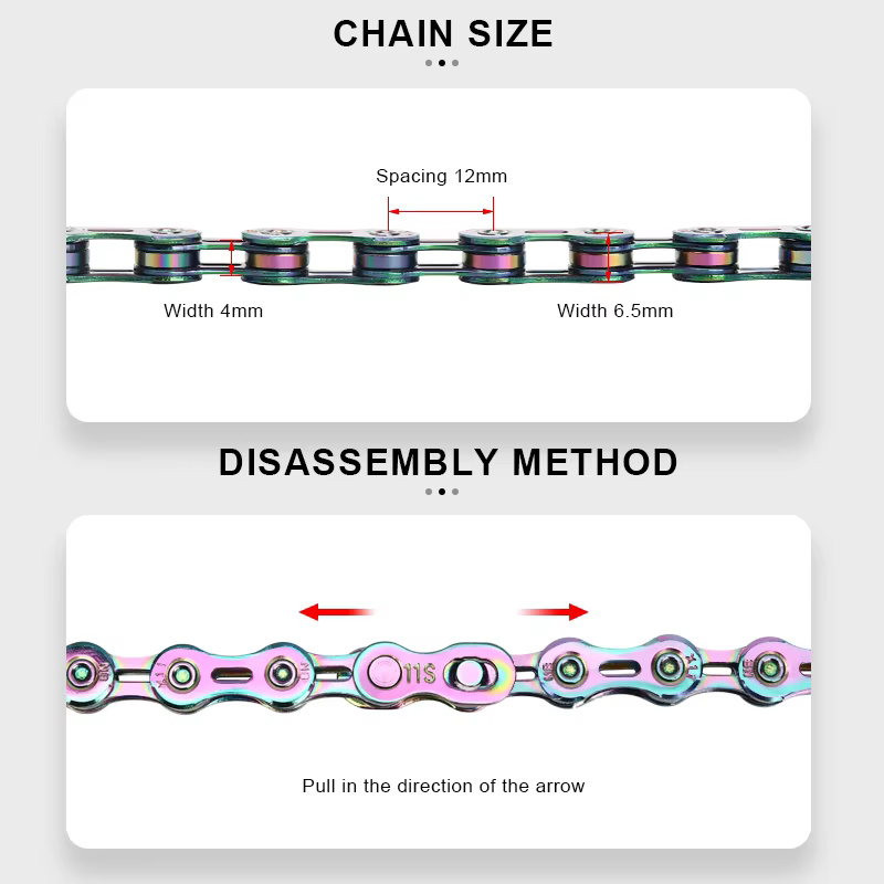 JOConnector-Lien rapide pour vélo de route, 3 paires, pièces de cyclisme, 6/7/8/9/10/11/12 vitesses