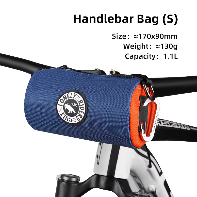 ULAC sac de guidon de vélo étanche 1.1/1.5/2.7L sac de Tube de cadre de vélo sac multifonctionnel de
