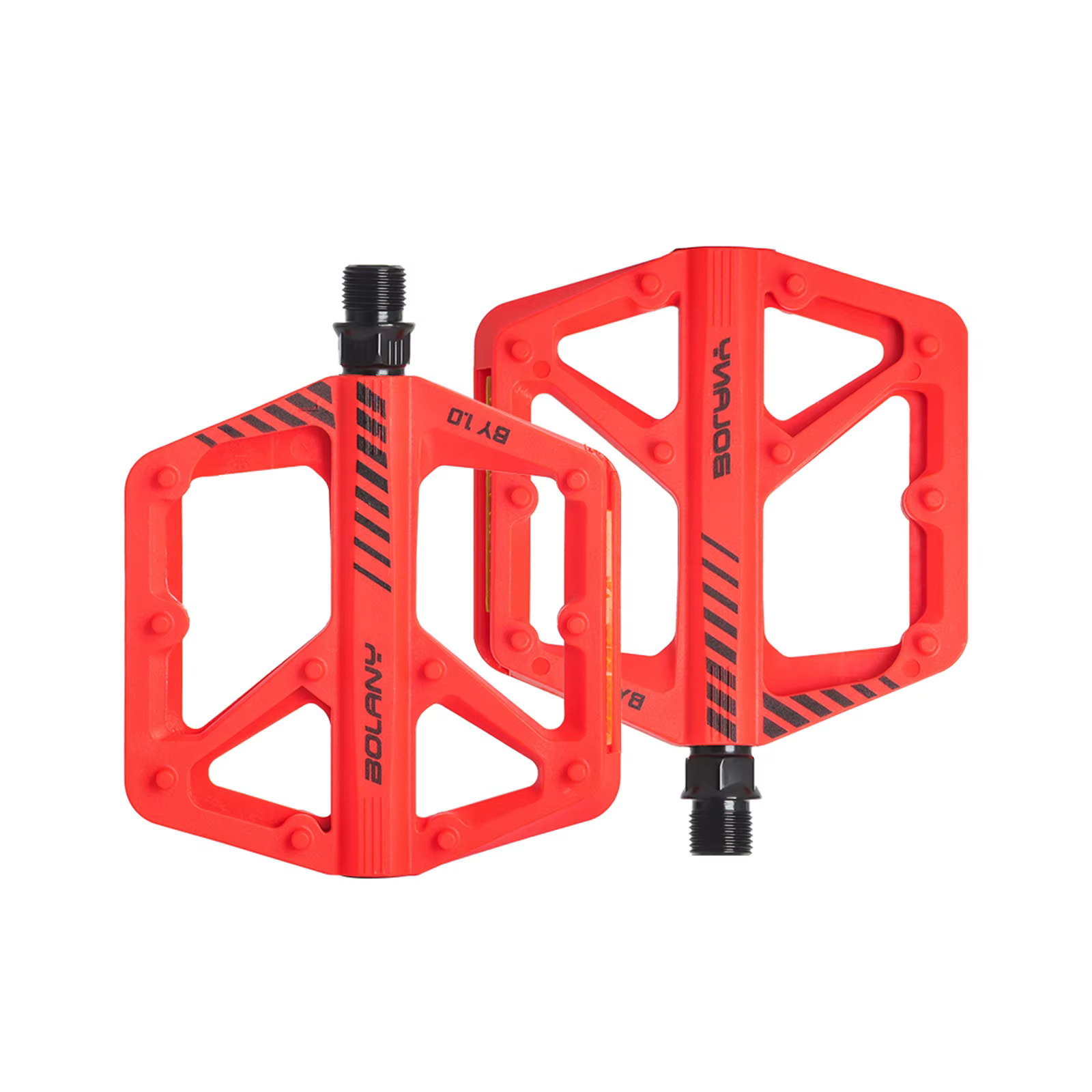 BOLANY Nylon pédale de vélo anti-dérapant VTT pédales anti-poussière joint étanche Double roulement 